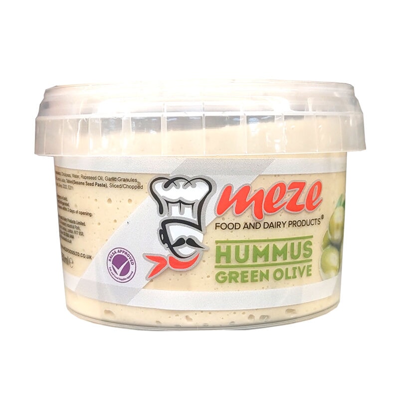 Meze Hummus Green Olive 250ml