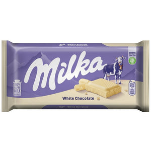 Milka White Chocolate 100g