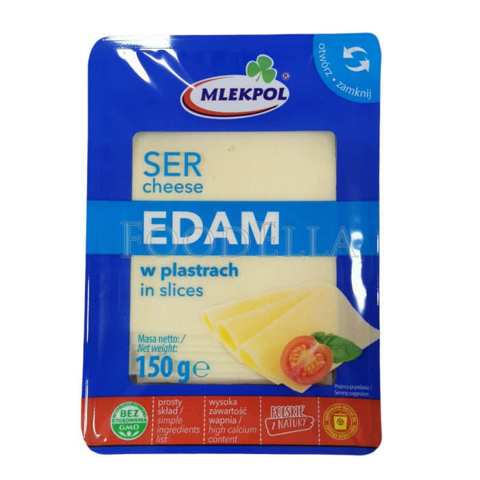 Mlekpol Edam Sliced Cheese 150g