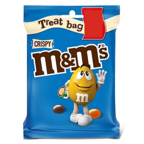 M&M's Crispy Chocolate Treat Bag 77g