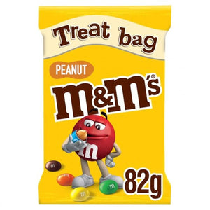M&M's Peanut Chocolate Treat Bag 82g