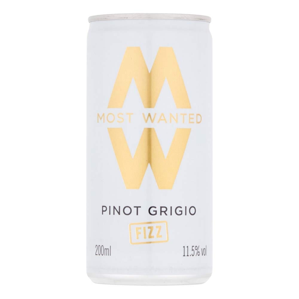 Most Wanted Pinot Grigio Fizz 200ml