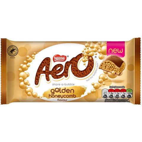 Nestle Aero Golden Honeycomb 90g