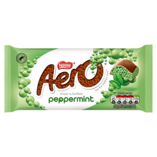 Nestle Aero Peppermint Milk Chocolate 90g