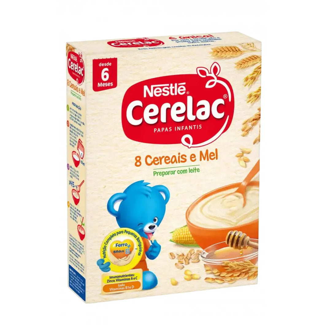 Nestle Cerelac 8 Cereais E Mel 250ml