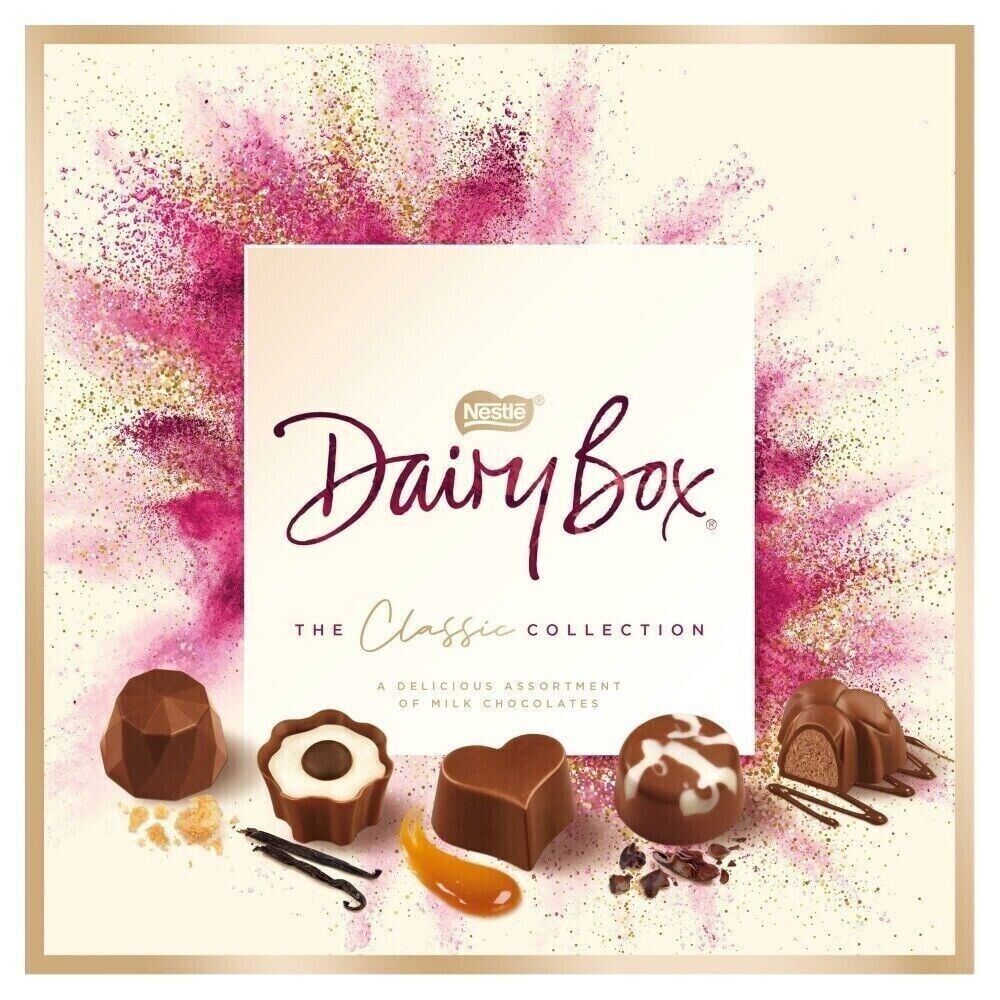 Nestle Dairy Box Classic Collection Chocolate 162g