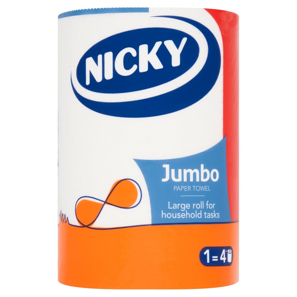 Nicky Jumbo Paper Towel 1=4
