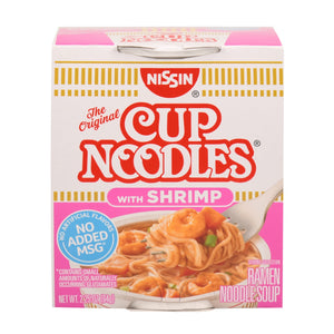 Nissin Foods Cup Noodles Shrimp Flavor 2.25oz
