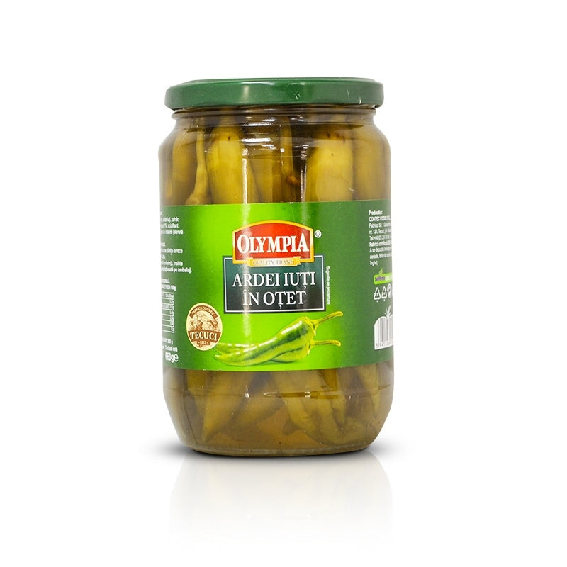 Olympia Hot Pepper In Vinegar 720ml
