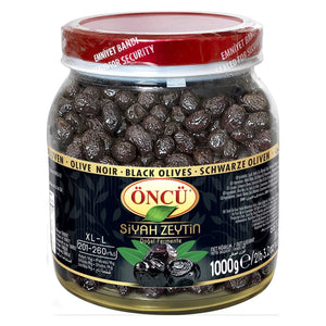 Oncu Siyah Sele Zeytin 1kg XL-L