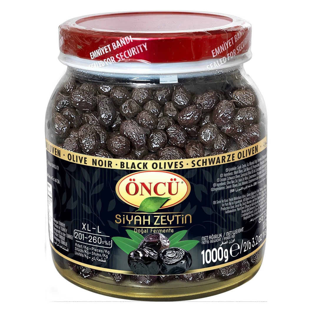 Oncu Siyah Sele Zeytin 1kg XL-L
