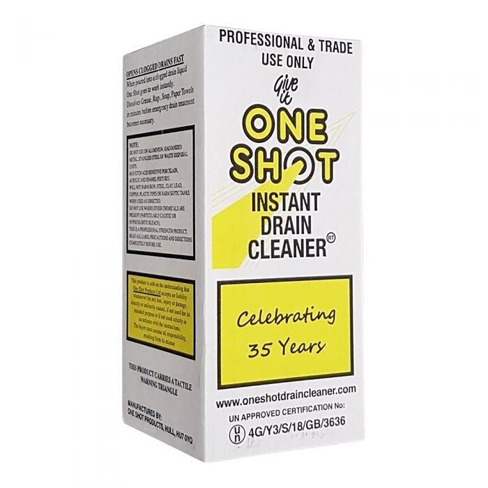 One Shot Drain Cleaner 1L