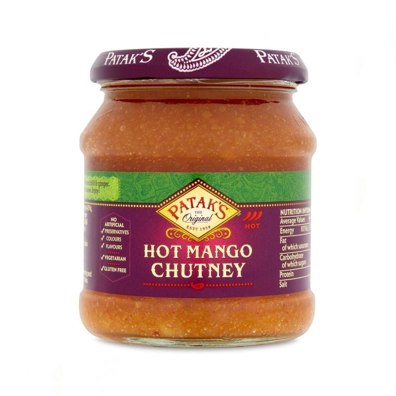 Patak's Hot Mango Chutney 340g
