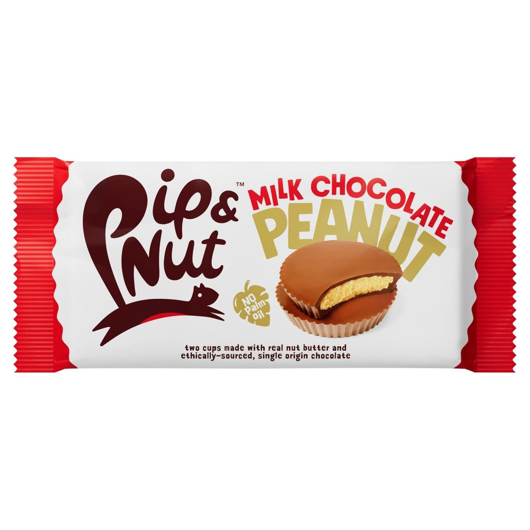 Pip & Nut Milk Chocolate Peanut Butter Cups 34g