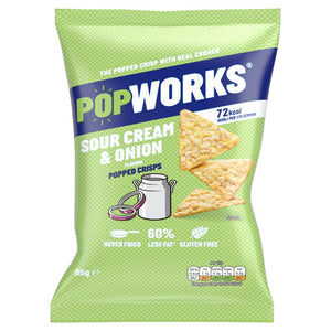 Popworks Sour Cream & Onion 85g