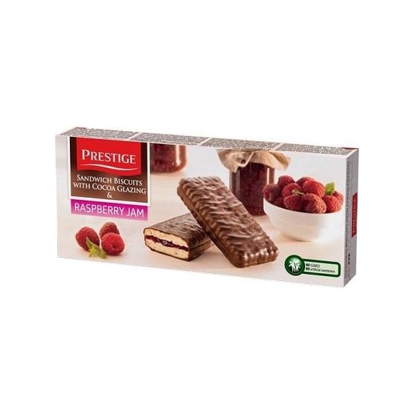 Prestige Biscuits with Raspberry Jam 200g