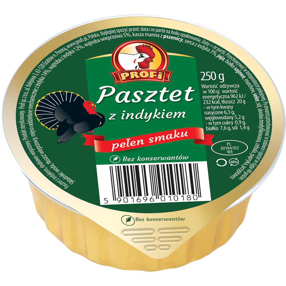 Profi Turkey Pate 250g