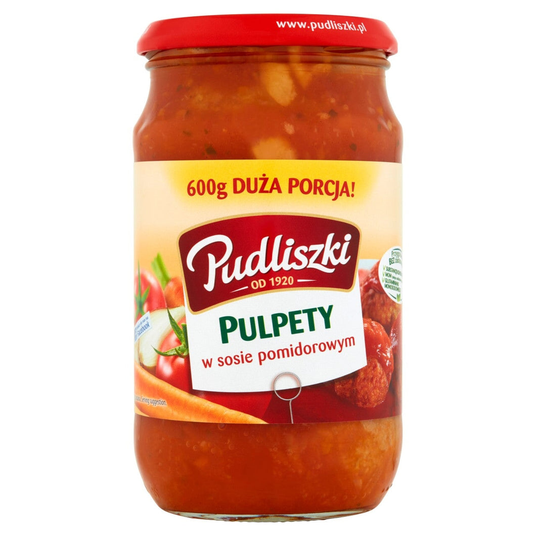 Pudliszki Pulpety 600g