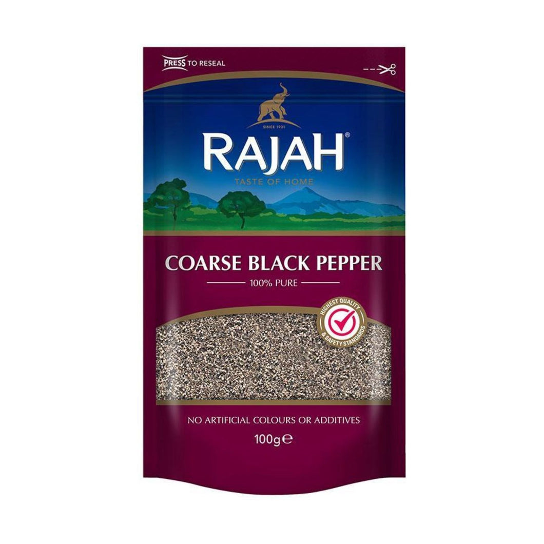 Rajah Coarse Black Pepper 100g