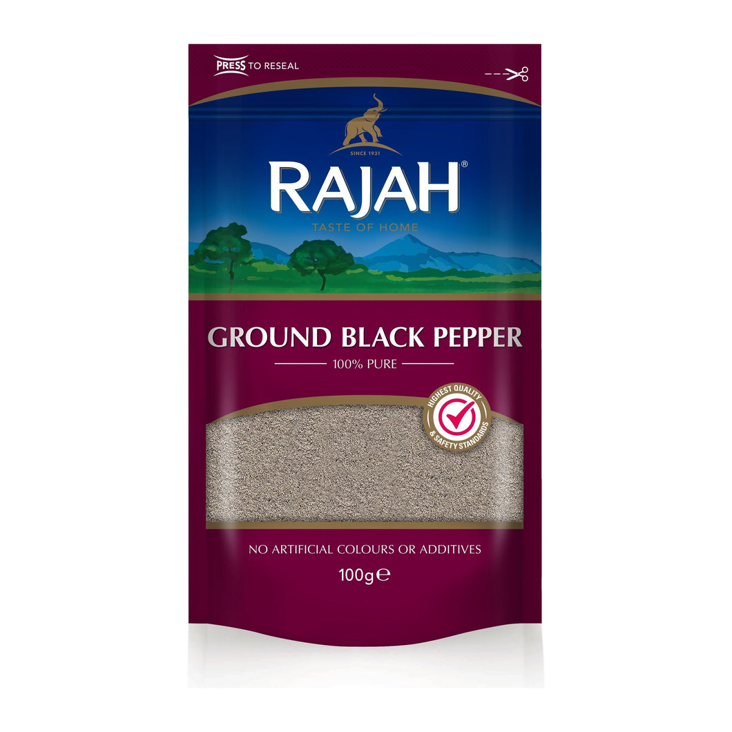 Rajah Ground Black Pepper 100g