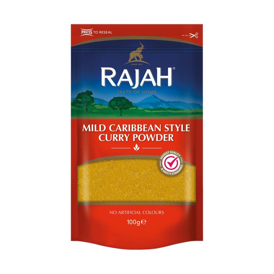 Rajah Mild Caribbean Curry Powder 100g