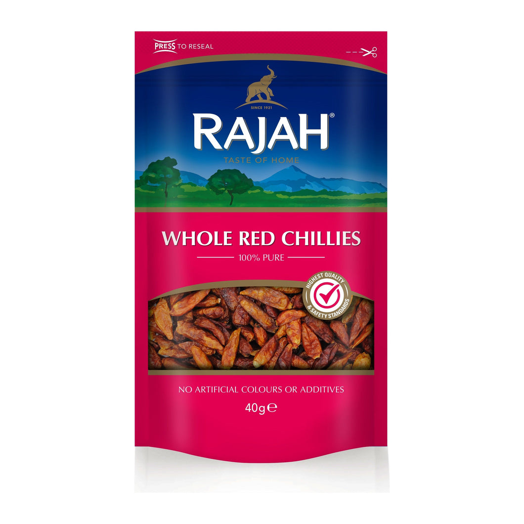 Rajah Whole Red Chillies 40g