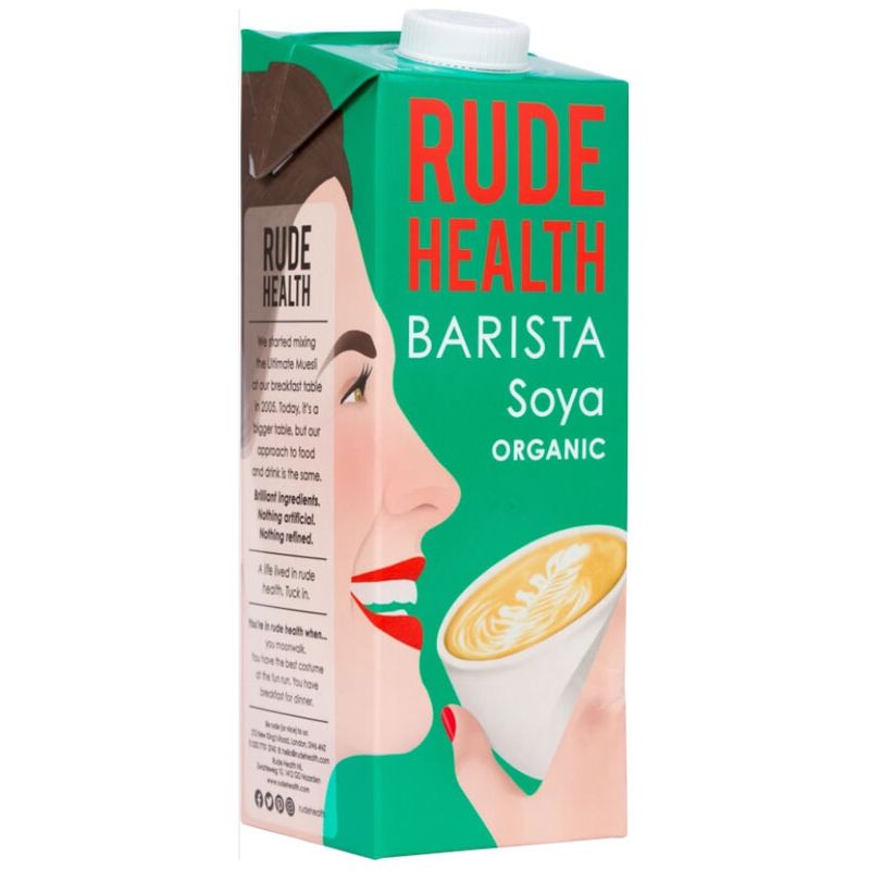 Rude Health Organic Barista Soya 1L