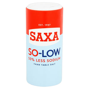 Saxa So Low 50% Less Sodium Than Table Salt 350g