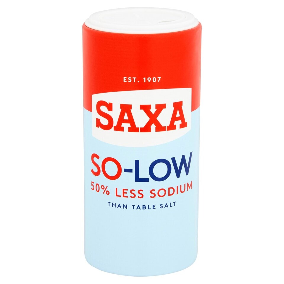 Saxa So Low 50% Less Sodium Than Table Salt 350g