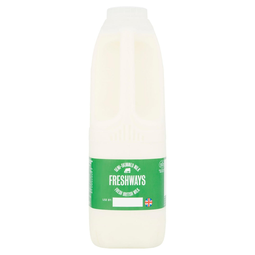 Semi-Skimmed Milk Freshways 1L