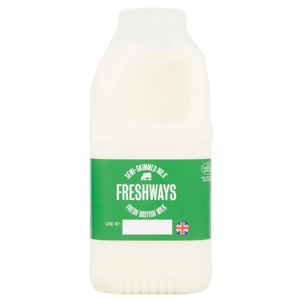 Semi-Skimmed Milk Freshways 588ml