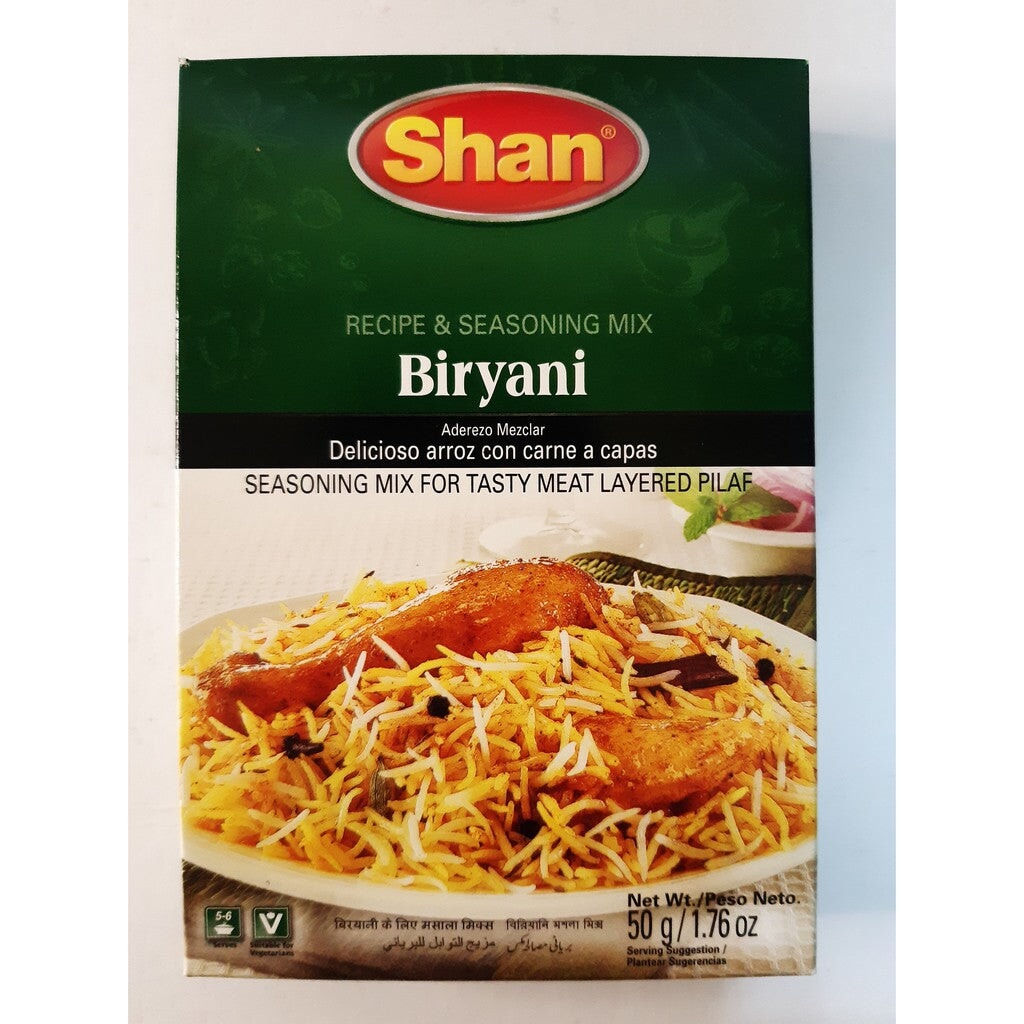 Shan Biryani Recipe & Seasoning Mix 50g