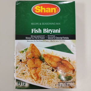 Shan Fish Biryani Recipe & Seasoning Mix 50g
