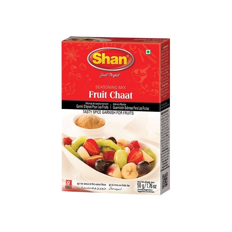 Shan  Fruit Chaat  Recipe & Seasoning Mix 50g