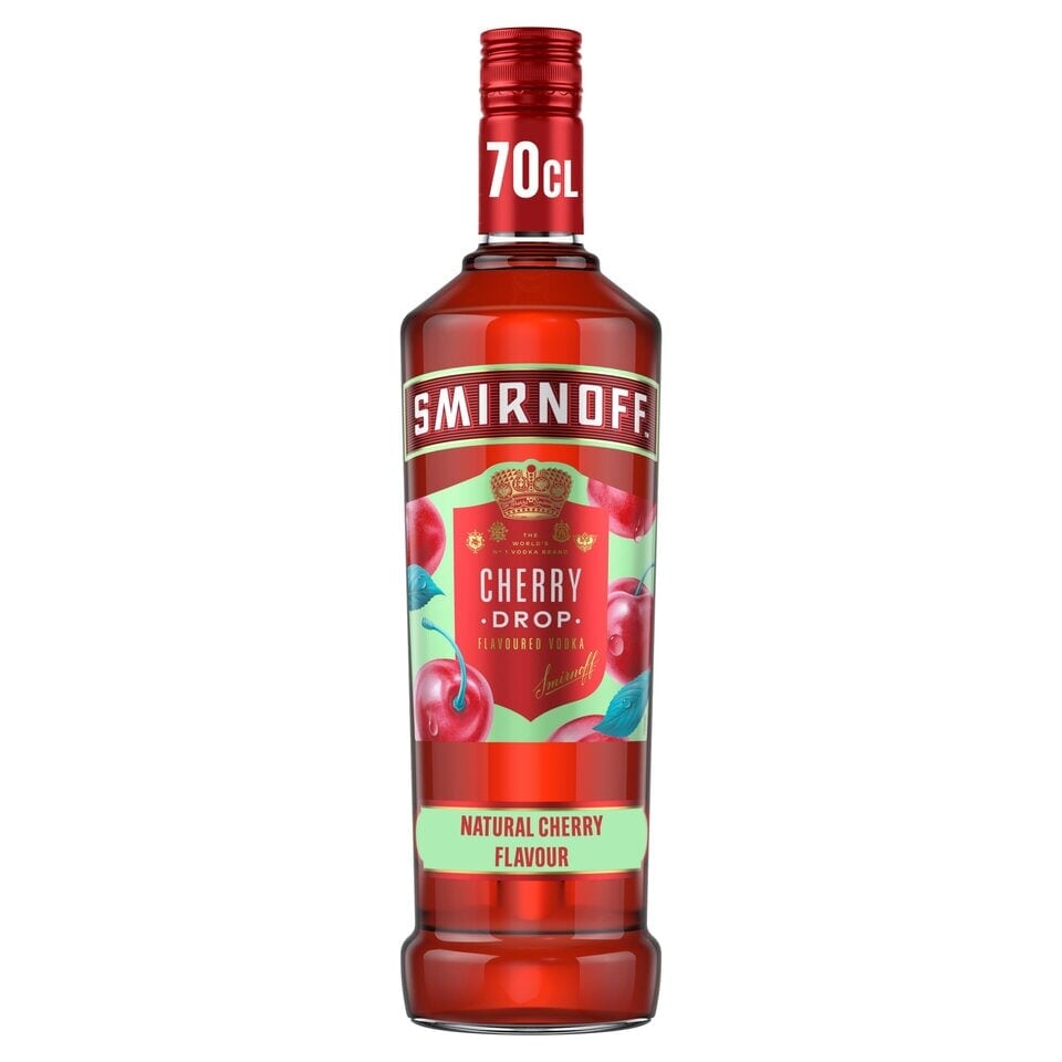 Smirnoff Cherry Drop Flavoured Vodka 70cl