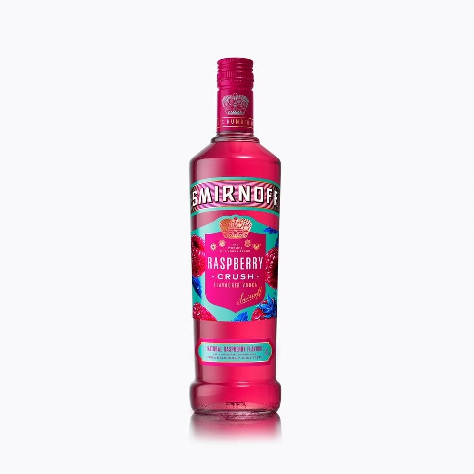 Smirnoff Raspberry Crush Vodka 70cl