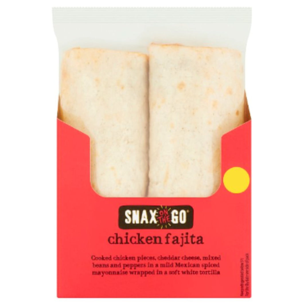 Snax On The Go Chicken Fajita Wrap Sandwiich