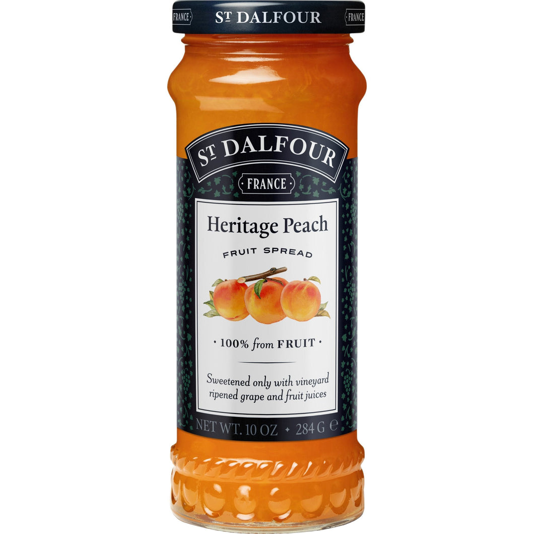 St. Dalfour Heritage Peach Fruit Spread 284g