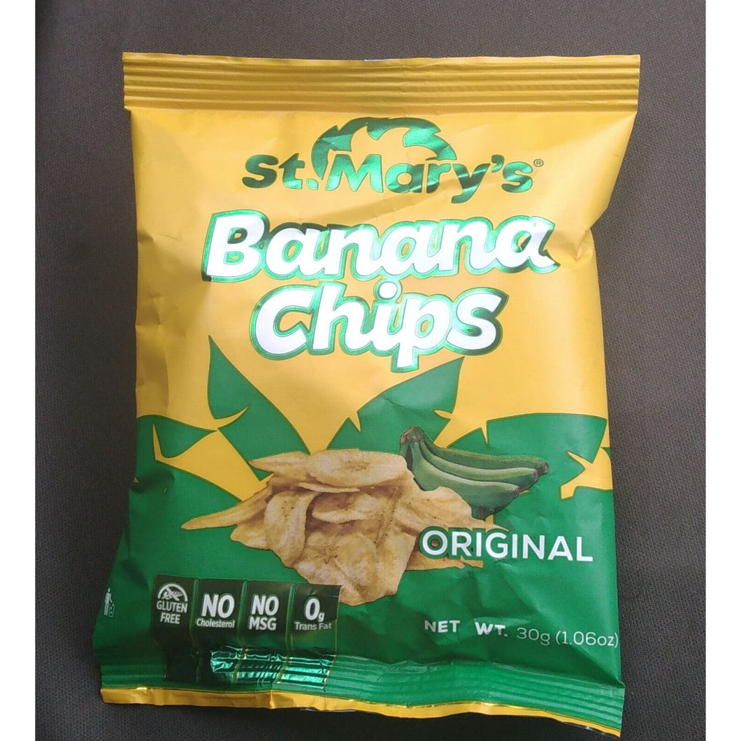 St. Mary's Banana Chips 30g * 2pieces