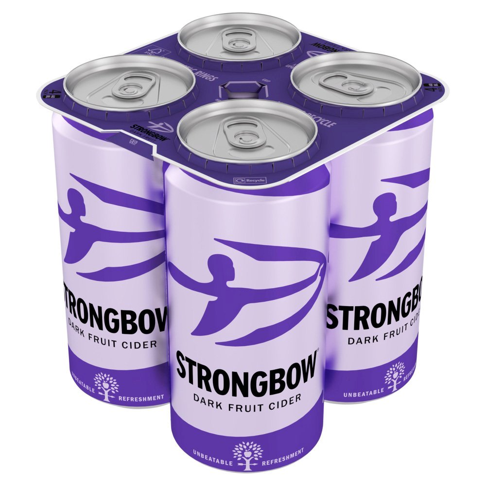 Strongbow Dark Fruit Cider 4 x 440ml