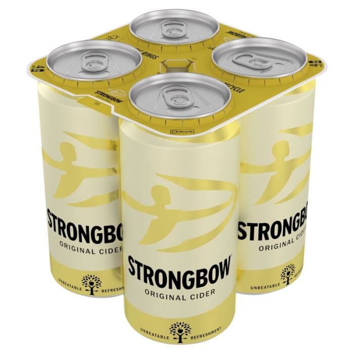 Strongbow Original Cider Can 4 x 440ml