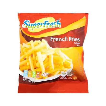 Superfresh French Fries 1000g