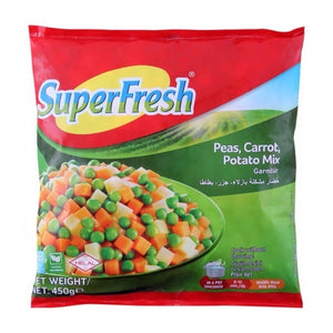 Superfresh Peas Carrot Potato Mix 450g
