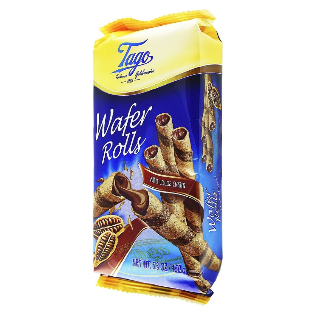 Tago Wafer Rolls with Cocoa Cream 150g