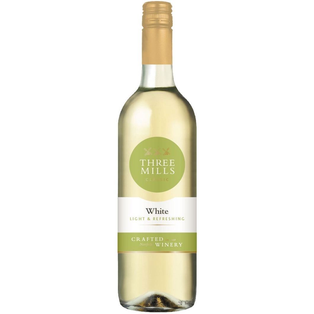 Three Mills Light & Refreshing White 75cl
