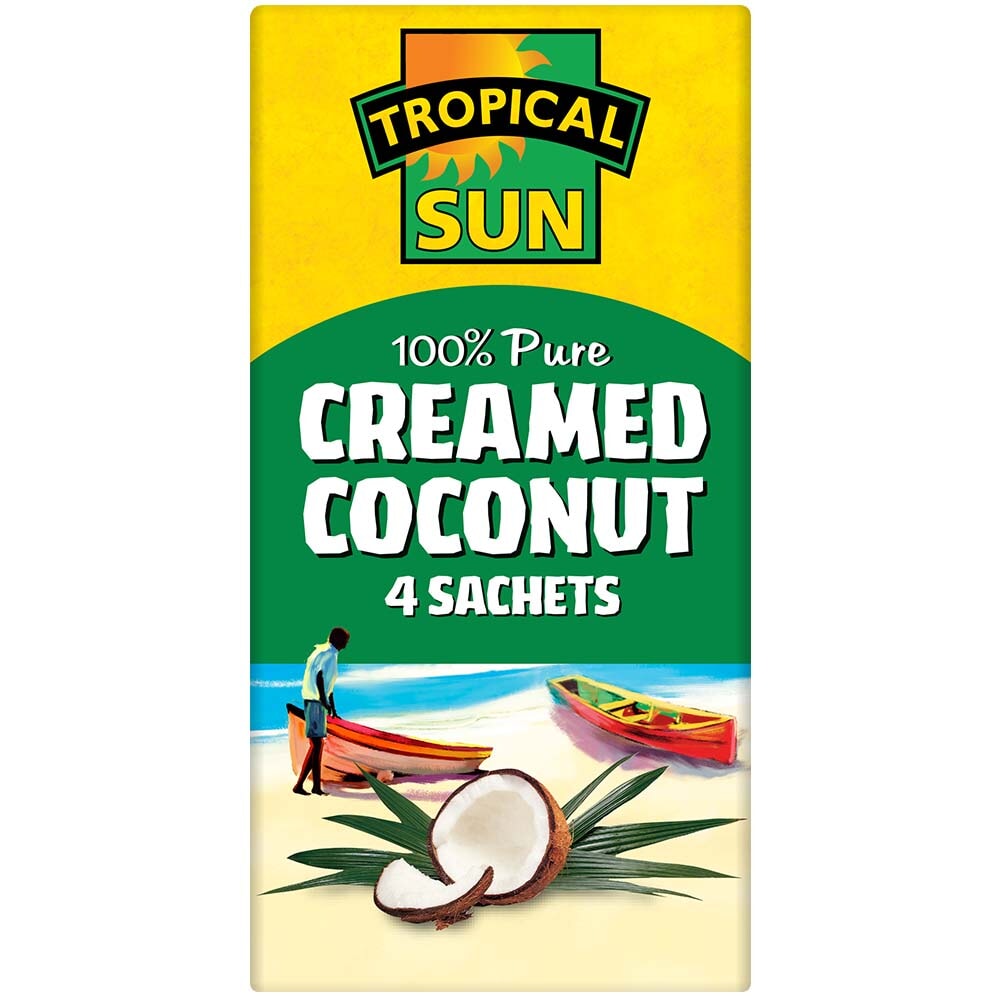 Tropical Sun 100% Pure Creamed Coconut 200g