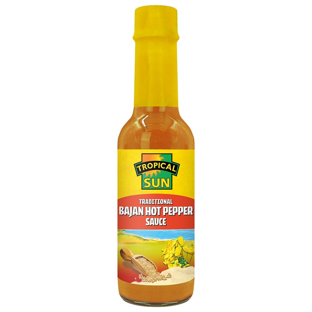 Tropical Sun Bajan Hot Pepper Sauce 230ml
