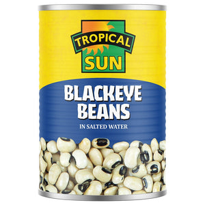 Tropical Sun Blackeye Beans in Salted Water 400g