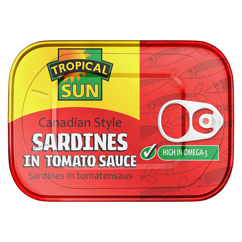 Tropical Sun Canadian-Style Sardines in Tomato Sauce 106g