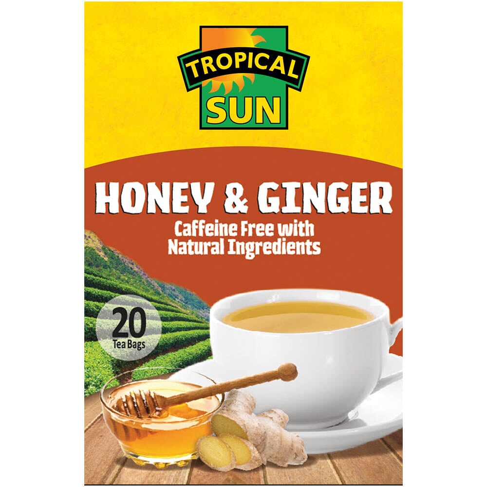 Tropical Sun Honey & Ginger  20 Tea Bags